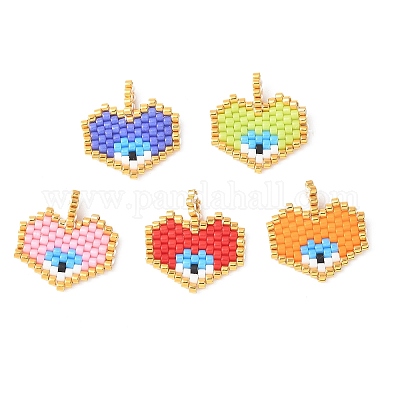 Ручная работа узор ткацкого станка миюки стеклянный бисер PALLOY-MZ00606-1