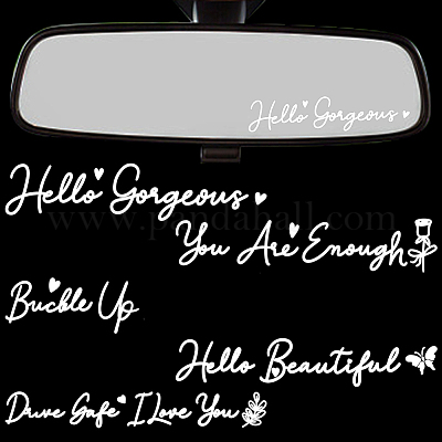 1 шт. водонепроницаемые электростатические наклейки из ПВХ DIY-OC0013-20E-1