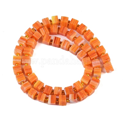 Непальские бусины лэмпворк ручной работы LAMP-M019-01B-1