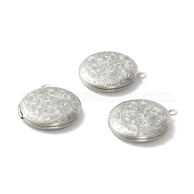 Подвески-медальоны с диффузором из нержавеющей стали 304&nbsp;LS-STAS-K002-10P-1