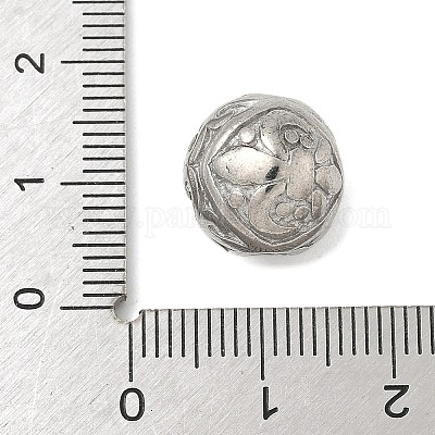 Бусины из нержавеющей стали 304 STAS-S183-12P-1