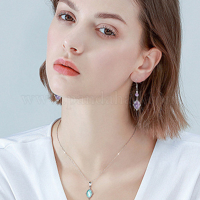 Набор для самостоятельного изготовления овального кулона DIY-UN0005-07-1