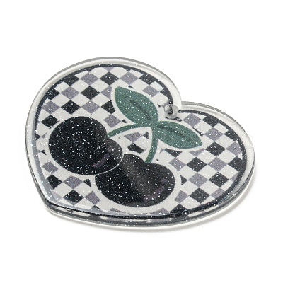 Pendentif acrylique&nbsp;OACR-Z008-01D-1