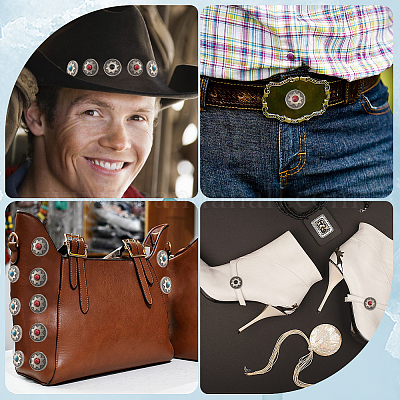 20 комплект 4-х цветных заклепок для защиты от столкновений с одеждой FIND-CP0001-84-1