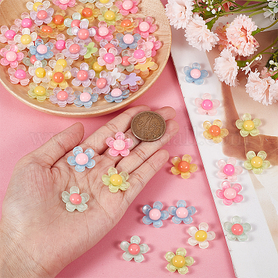 Кабошоны из полупрозрачной смолы CRES-SC0002-68-1