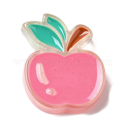 Кабошоны из полупрозрачной смолы RESI-H147-01B-1