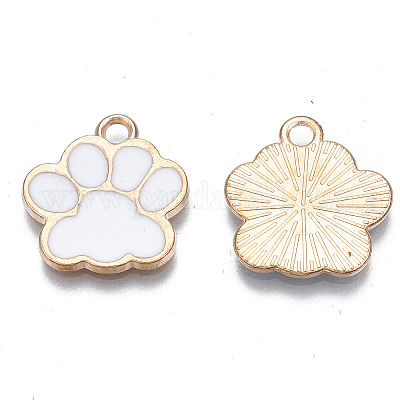 Подвески из эмали и сплава X1-ENAM-T016-22LG-B-RS-1