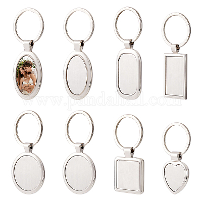 12 шт. 6 стильных брелока из сплава AJEW-GA0007-46-1