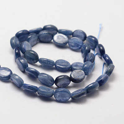 Овальные натуральные нити из кианита / цианита / дистена G-O139-01B-1