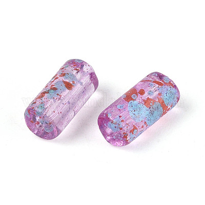 Прозрачные стеклянные бусины Пикассо&nbsp;SEED-N010-02B-1