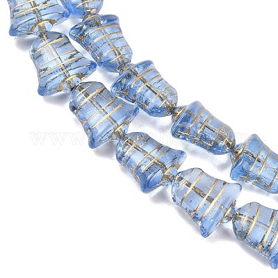 Чешские прессованные стеклянные бусины GLAA-I061-36A-1