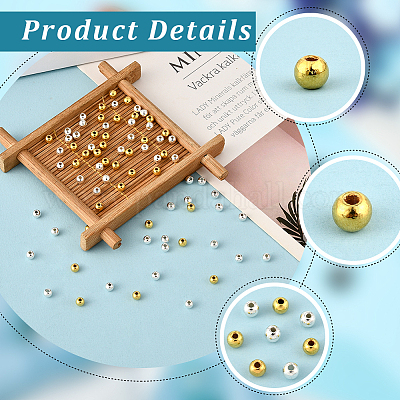 1600шт 2 цвета пластиковые бусины ccb CCB-PA0001-04A-1