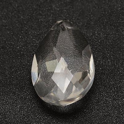 Прозрачные стеклянные подвески&nbsp;EGLA-K011-03G-1