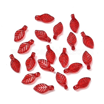 Прозрачные акриловые брелоки OACR-G054-02B-1