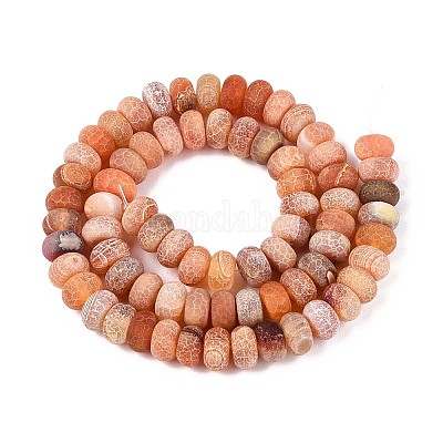Естественные выветрившиеся агатовые бусины G-N357-13A-04-1