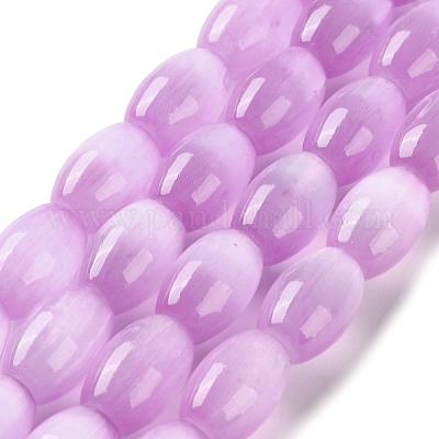 Нити натуральных селенитовых бусин цвета макарон X1-G-B102-A01-04-1