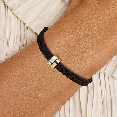 Браслеты из полиэфирного шнура BJEW-C106-01G-1