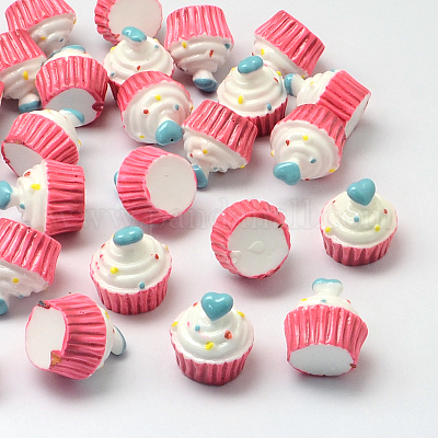 Сердце с кабошонах торт смолы&nbsp;LS-CRES-R183-04B-1