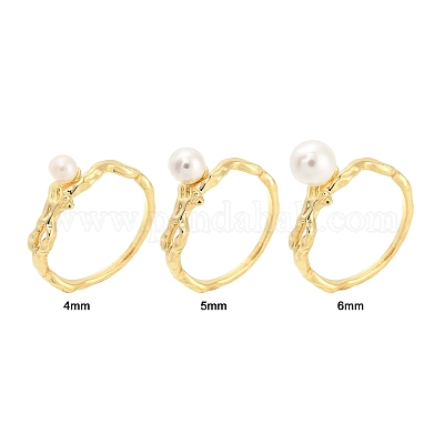 Латунной палец кольцо&nbsp;LS-KK-G518-05G-1