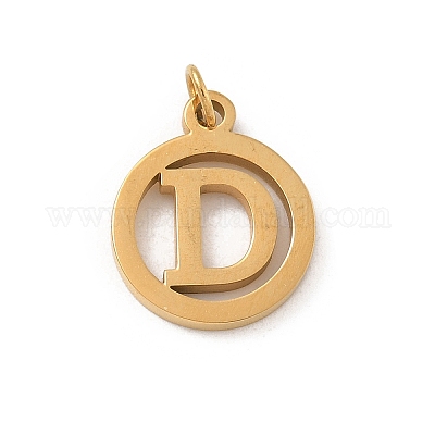 Подвески из нержавеющей стали 304 с соединительным кольцом STAS-R001-02G-D-1