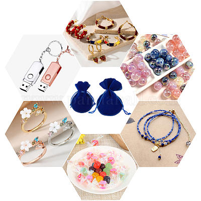 20 шт. 2 стильных бархатных мешочка из тыквы TP-BBC0001-02A-1