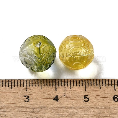 Прозрачные стеклянные бусины&nbsp;GLAA-D025-03B-1