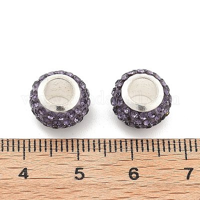 Рондель полимерная глина европейские бусины FIND-U001-01P-1