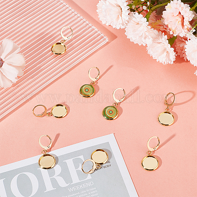 30 шт. фурнитура для сережек из нержавеющей стали 304 EJEW-AB00017-1