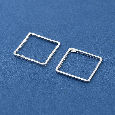 Латунные бусины в оправе KK-M288-01S-D-1