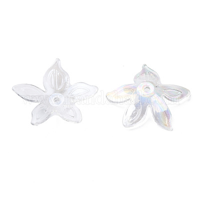 Прозрачные акриловые бусины MACR-S373-102-C07-1