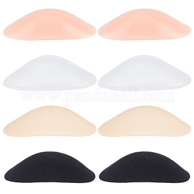 4 Pairs shoulder pads for bra straps Silicone Female Invisible