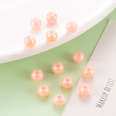 Непрозрачные акриловые бусины MACR-S370-D6mm-A12-1