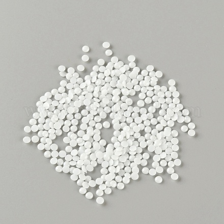 Фарфора ручной работы кабошонов PORC-WH0009-01A-01-1