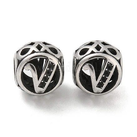 304 нержавеющая сталь бусины со стразами STAS-O002-01V-AS-1