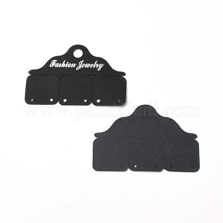 Бумажная серьга-картхолдер&nbsp;CDIS-WH0013-28A-1