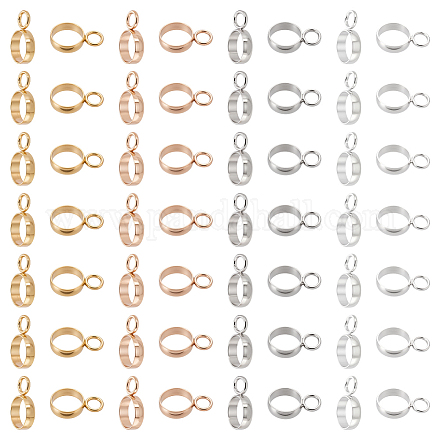 80 шт. 4-х цветные дужки из нержавеющей стали 304 STAS-UN0027-75-1