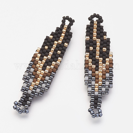 MIYUKI & TOHO Handmade Japanese Seed Beads Links X-SEED-G005-272-3-1