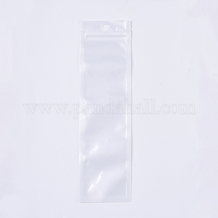 Жемчужная пленка пластиковая сумка на молнии OPP-R003-6x21-1