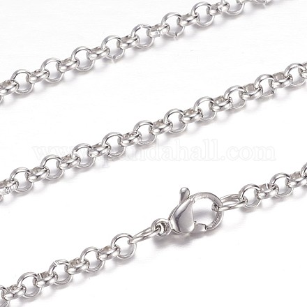 Collares de cadena de 304 acero inoxidable Rolo STAS-P101-10P-1