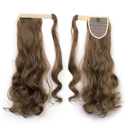 Long Curly Ponytail Hair Extension Magic Paste OHAR-E010-02C-1