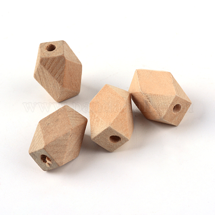 Perle di legno non finite X-WOOD-S659-25-LF-1