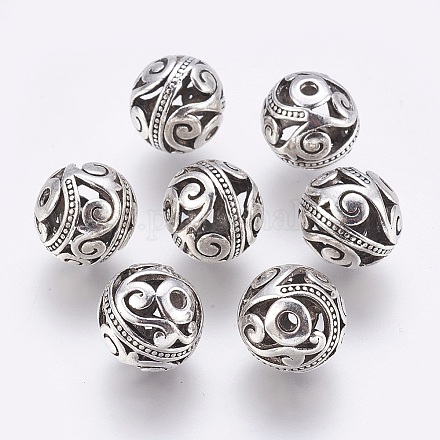 Perles en alliage de style tibétain TIBE-F025-33AS-1
