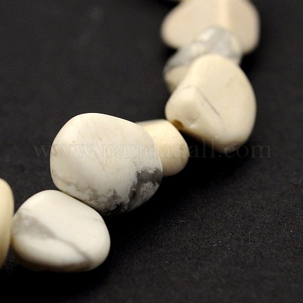 Brins de perles de magnésite synthétique G-J278-21-1