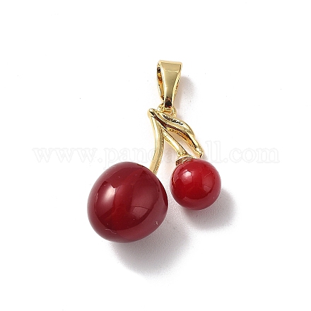 Подвески латуни cmолы&nbsp;KK-D383-01G-03-1