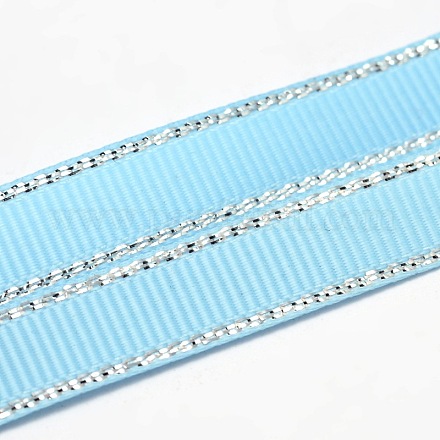 Polyester Grosgrain Ribbons for Gift Packing SRIB-L022-006-308-1