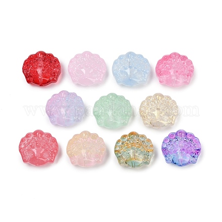 Прозрачные стеклянные бусины DGLA-E004-11A-1