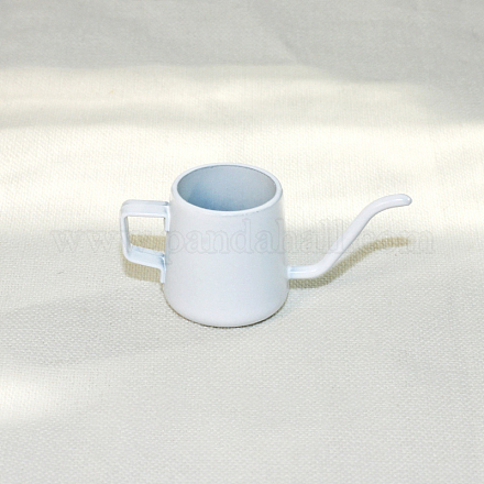 Alloy Miniature Teapot Ornaments BOTT-PW0001-173B-1