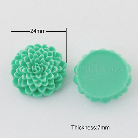 Resin Cabochons CRES-B3473-A124-1