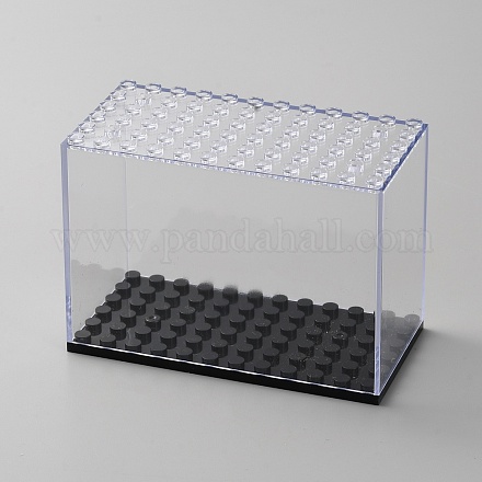 Прозрачные пластиковые витрины для минифигурок&nbsp;ODIS-WH0070-08-1