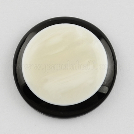 Resin Cabochons CRES-R108-25mm-11-1